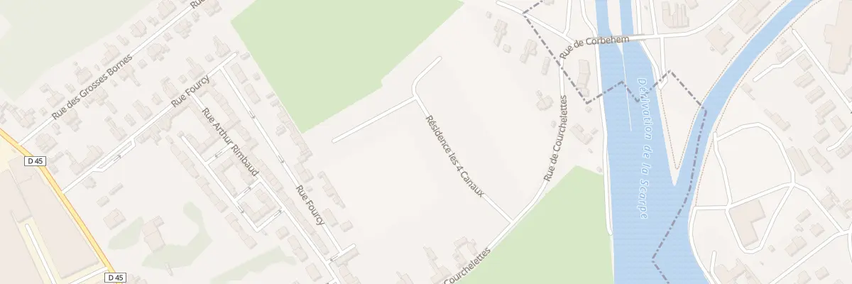 Plan du 11 Rue du Parc à Corbehem