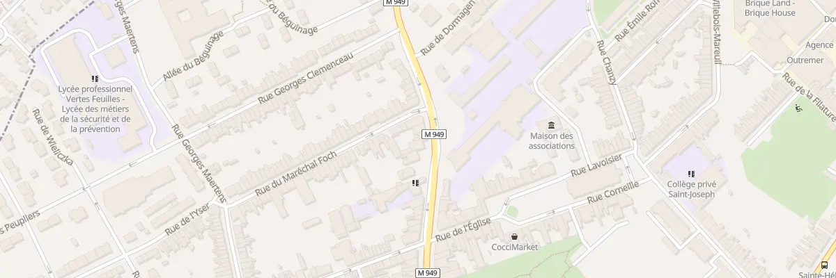 Plan du 139 Rue du Général Leclerc à Saint-André-lez-Lille