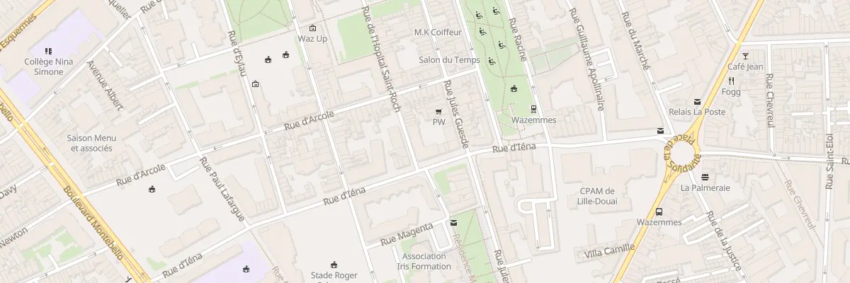 Plan du 47 Rue d’Iéna à Lille