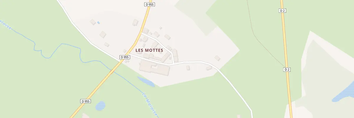 Plan du 707 Les Mottes à Saint-Amand-en-Puisaye