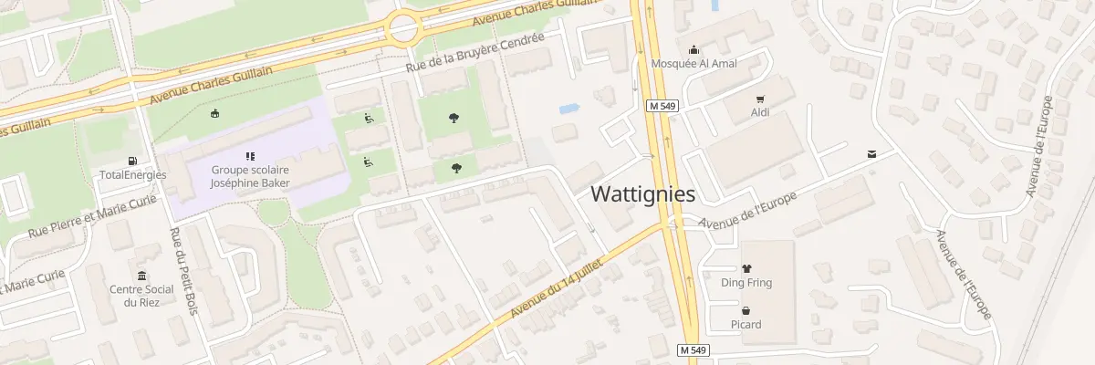 Plan du 2 All Rodenkirchen à Wattignies