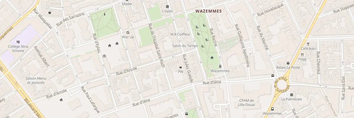 Plan du 4B Rue d’Arcole à Lille
