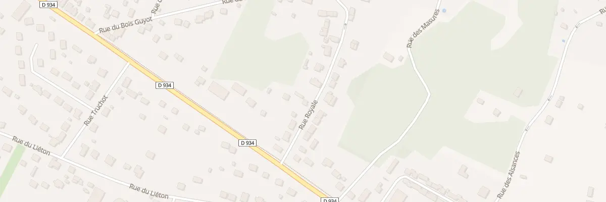 Plan du 95 Rue Royale à Mouroux