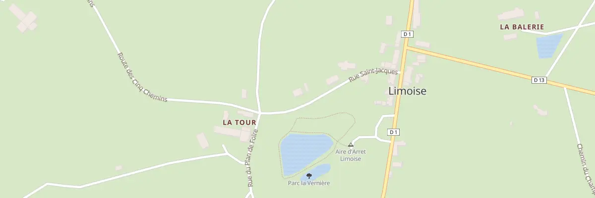 Plan du 5009 Le Bourg à Limoise