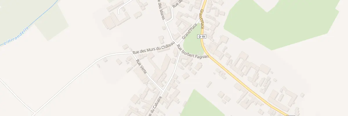 Plan du 1 Rue du Calvaire à Inchy-en-Artois