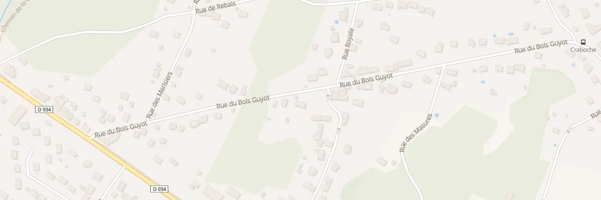 Plan du 344 Rue de Bois-Guyot à Mouroux