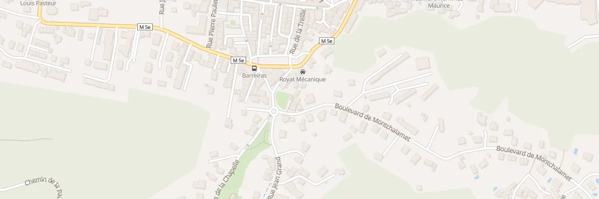 Plan du 3B Bd de Montchalamet à Royat
