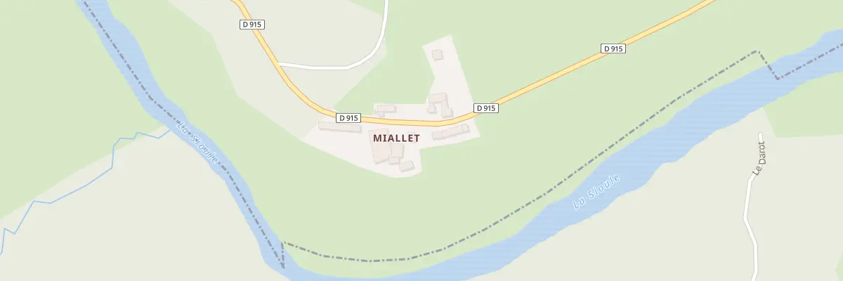Plan du 5131 Miallet à Ébreuil