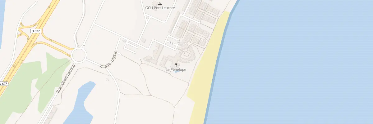 Plan du 9001 Res Ulysse à Leucate