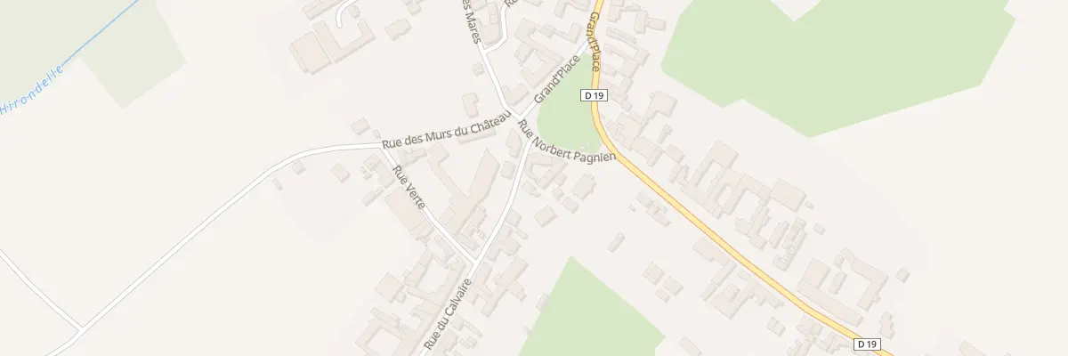 Plan du 2 Rue du Calvaire à Inchy-en-Artois