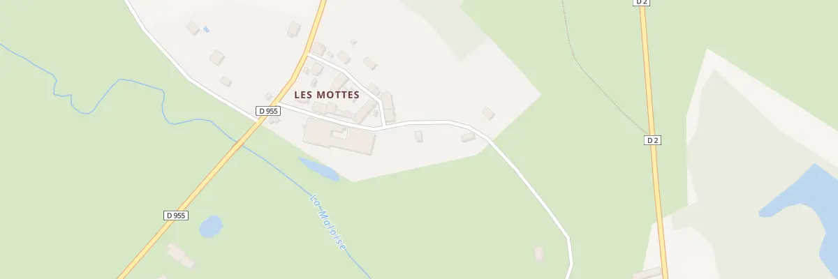 Plan du 965 Les Mottes à Saint-Amand-en-Puisaye