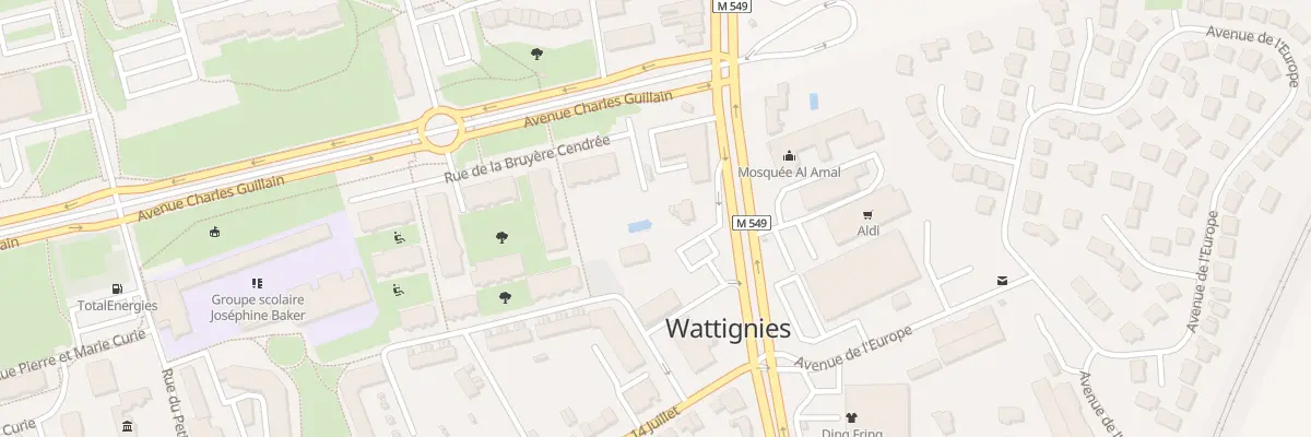 Plan du 300B Rue Clémenceau à Wattignies