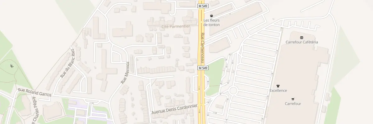 Plan du 230 Rue Clémenceau à Wattignies