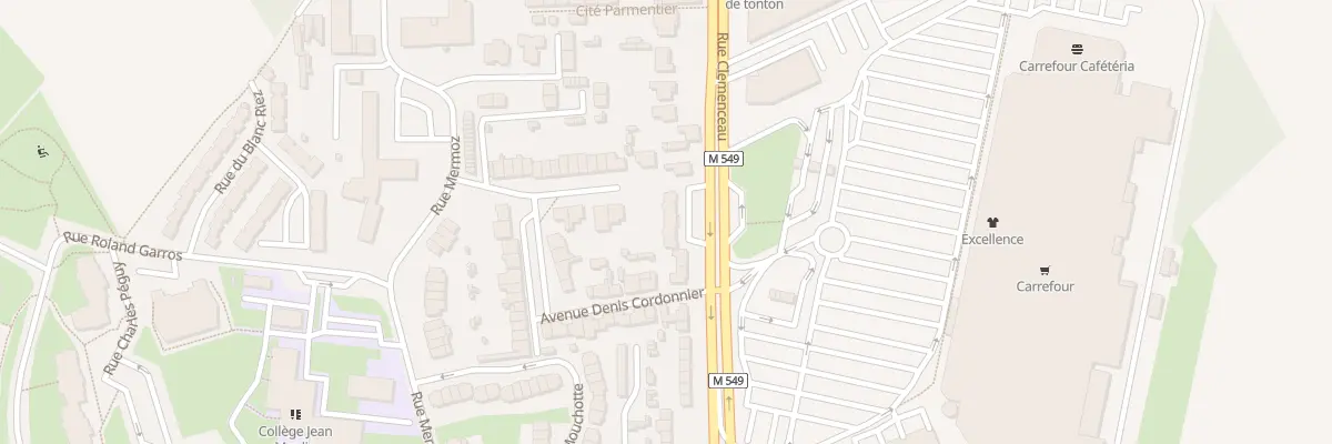 Plan du 2362 Rue Clémenceau à Wattignies