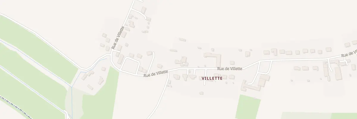 Plan du 16 Ham Villette à Muille-Villette