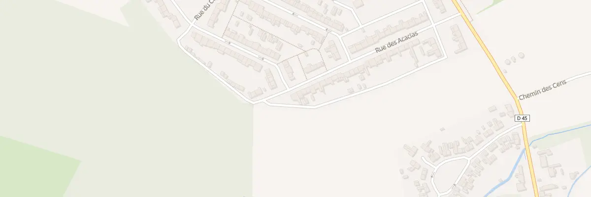 Plan du 53 Rue des Acacias à Corbehem