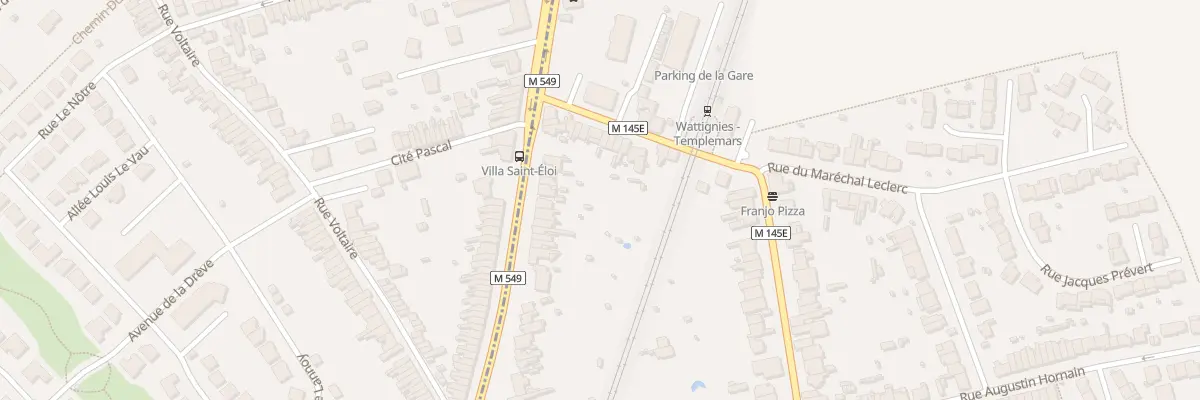 Plan du 35 Rue du Gen de Gaulle à Templemars