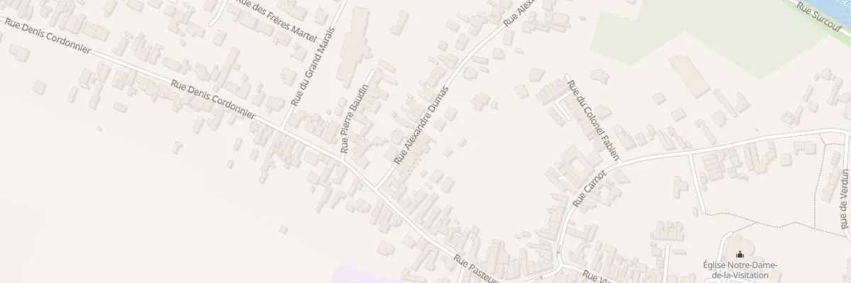 Plan du 22 Rue Alexandre Dumas à Auby