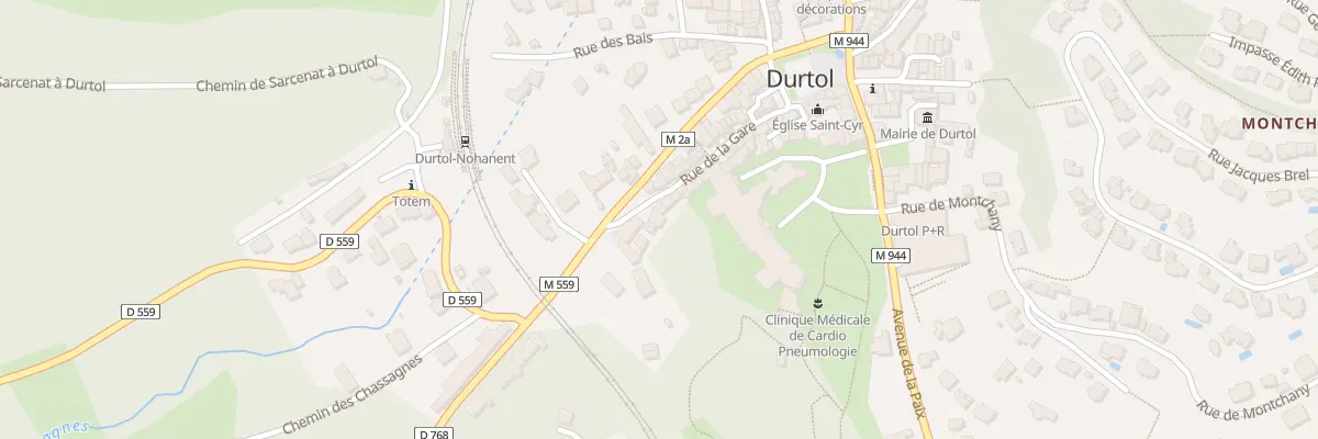 Plan du 37 Rue de la Gare à Durtol