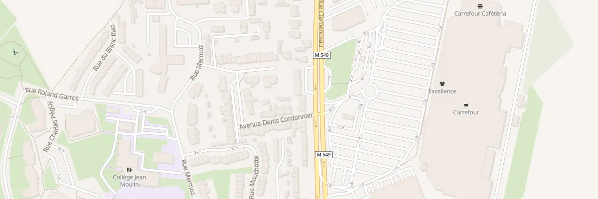 Plan du 238 Rue Clémenceau à Wattignies