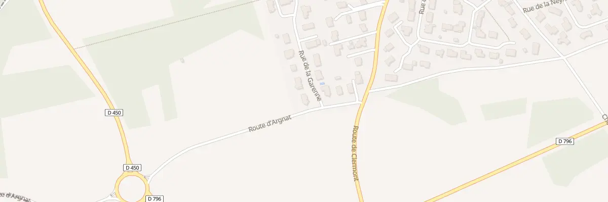 Plan du 30 Rue de la Garenne à Malauzat