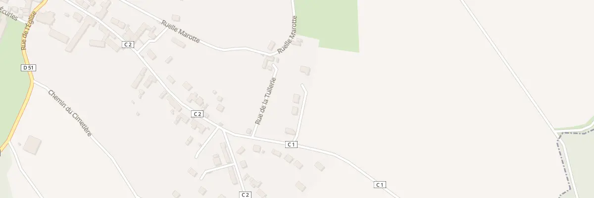 Plan du 15 Rue de la Tuilerie à Boursonne