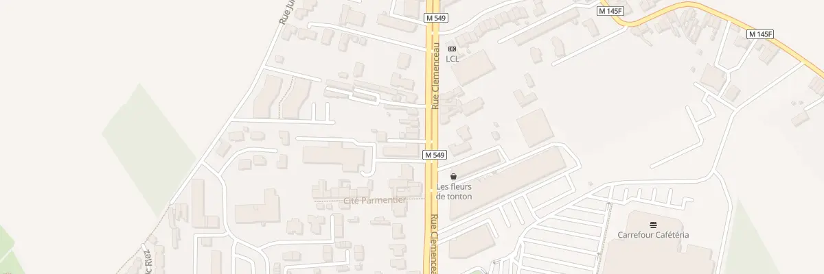 Plan du 212 Rue Clémenceau à Wattignies