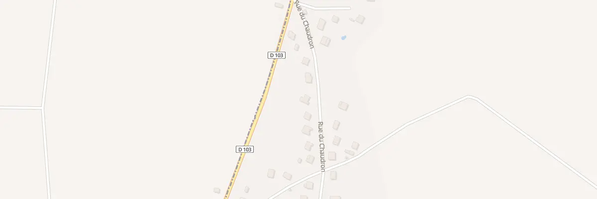 Plan du 29 Rue du Chaudron à Saint-Agnan