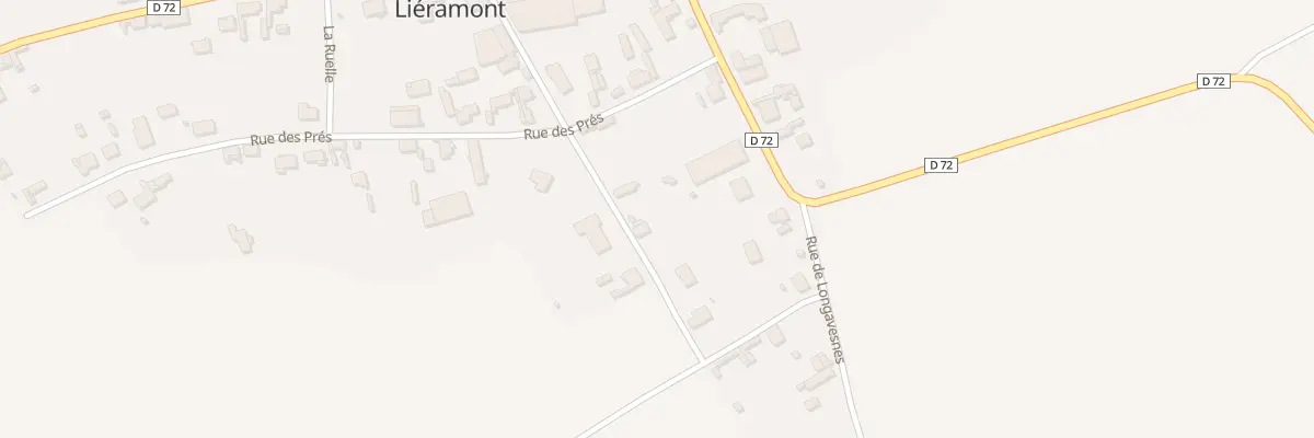 Plan du 4B Rue de la Grande Avenue à Liéramont