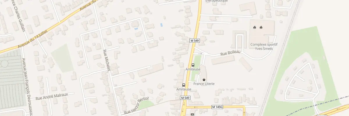 Plan du 60 Rue du Général De Gaulle à Wattignies