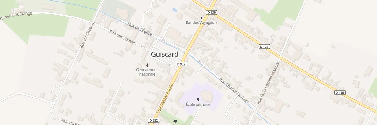 Plan du 123 Rue Marcel Poulin à Guiscard