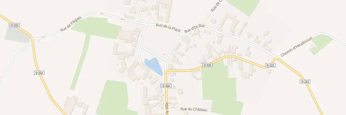 Plan du 4 Rue de la Place à Sorel