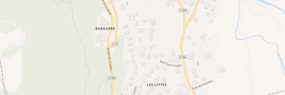 Plan du 4 Imp du Cros à Sayat