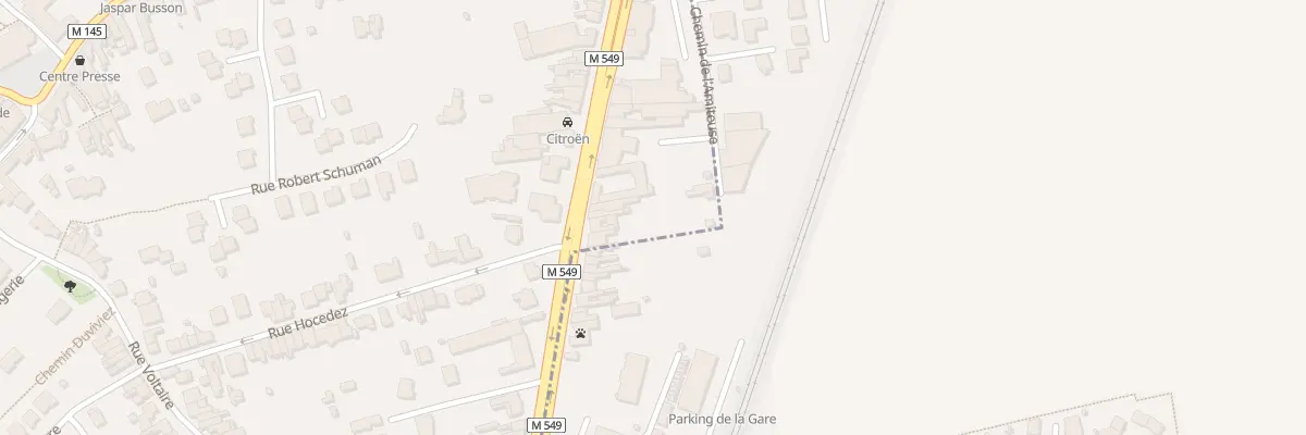Plan du 121 Rue du Général De Gaulle à Wattignies