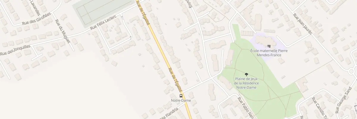 Plan du 489 Rue de l’Egalite à Cuincy