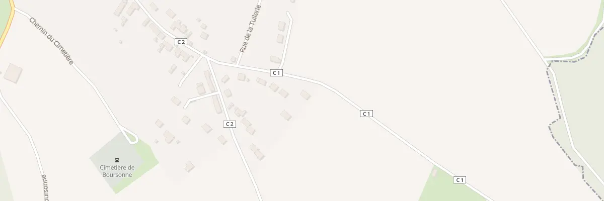 Plan du 10 Rue de la Tuilerie à Boursonne