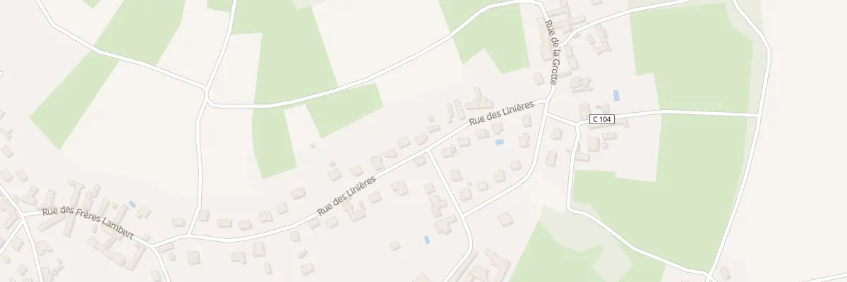 Plan du 327 Rue des Linières à Salency