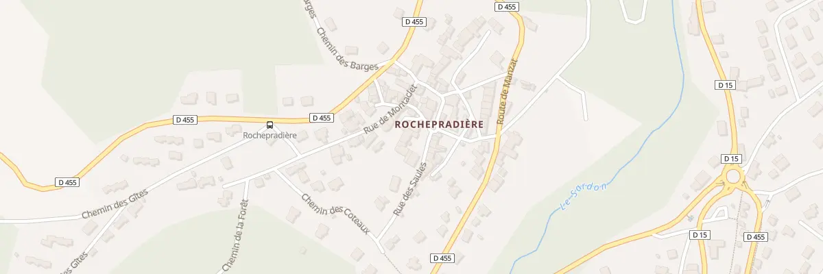 Plan du 14 Pl de la Fontaine Rochepradie à Châtel-Guyon