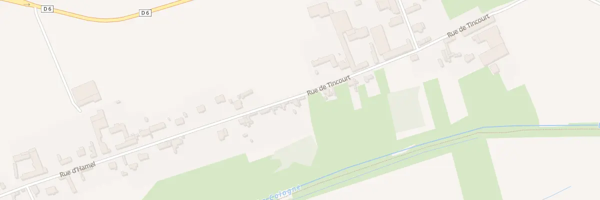 Plan du 20 Rue de Tincourt à Tincourt-Boucly