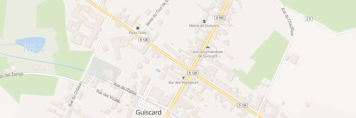 Plan du 11 Rue du Général Leclerc à Guiscard