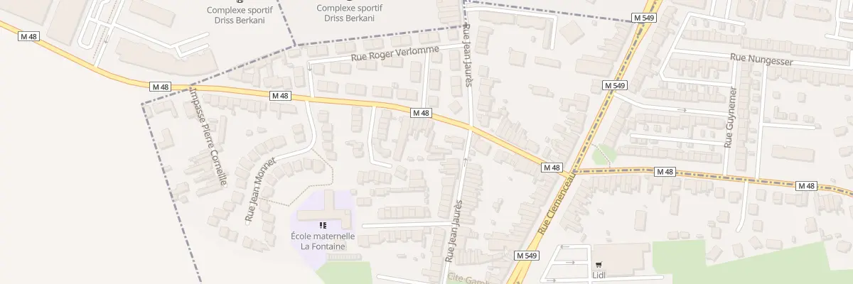 Plan du 29 Rue Philippe De Girard à Wattignies