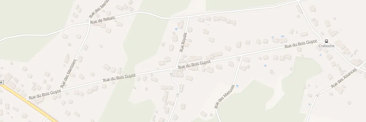 Plan du 423 Rue de Bois-Guyot à Mouroux