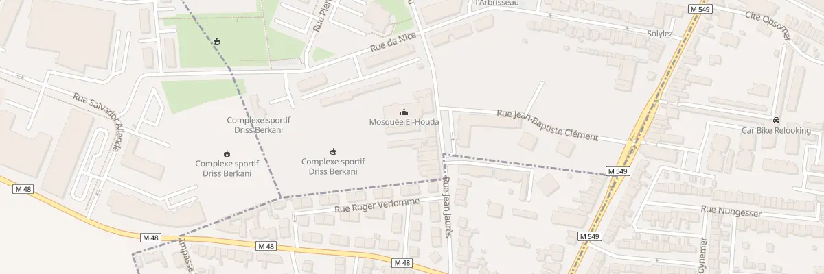 Plan du 404 Rue de l’Arbrisseau à Lille
