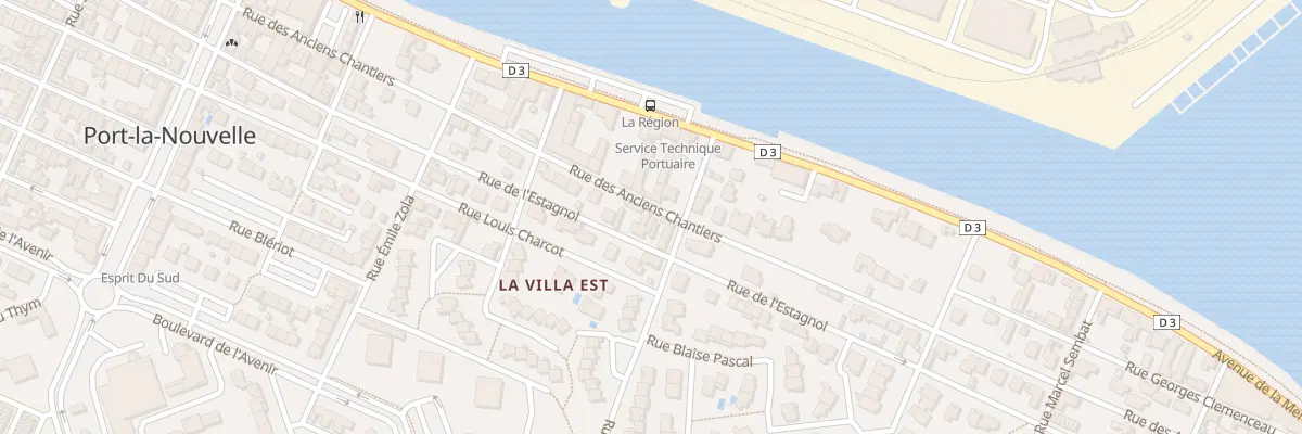 Plan du 358 Rue des Anciens Chantiers à Port-la-Nouvelle