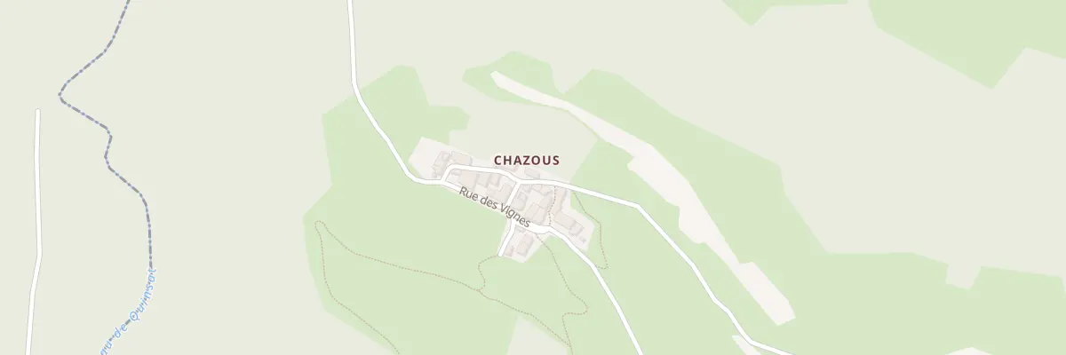 Plan du 5015 Chazoux à Montaigut-le-Blanc