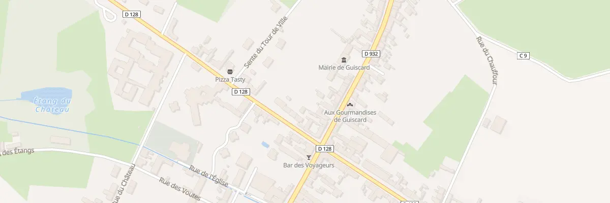 Plan du 35 Rue du Général Leclerc à Guiscard