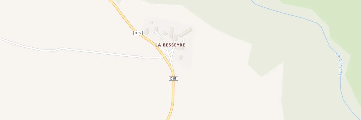 Plan du 6016 La Besseyre à Molèdes
