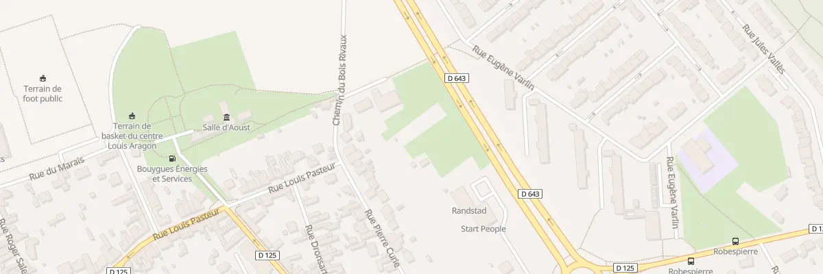 Plan du 170 Rue Pierre Curie à Cuincy