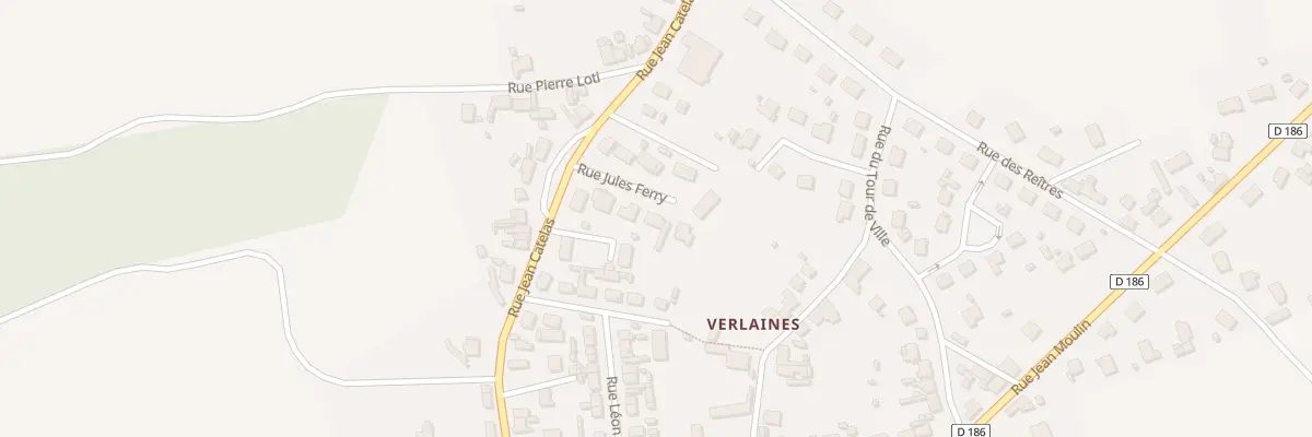 Plan du 6 Rue Jules Ferry à Eppeville
