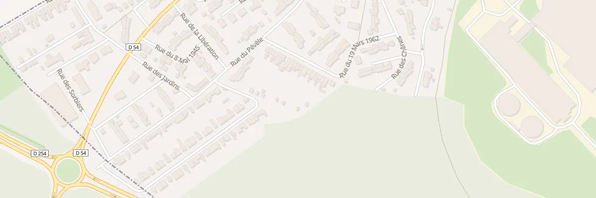 Plan du 69 Rue du 19 Mars 1962 à Thumeries